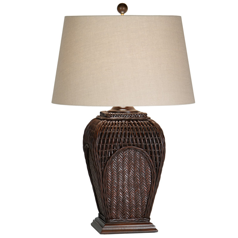 The Natural Light Rattan Table Lamp Wayfair